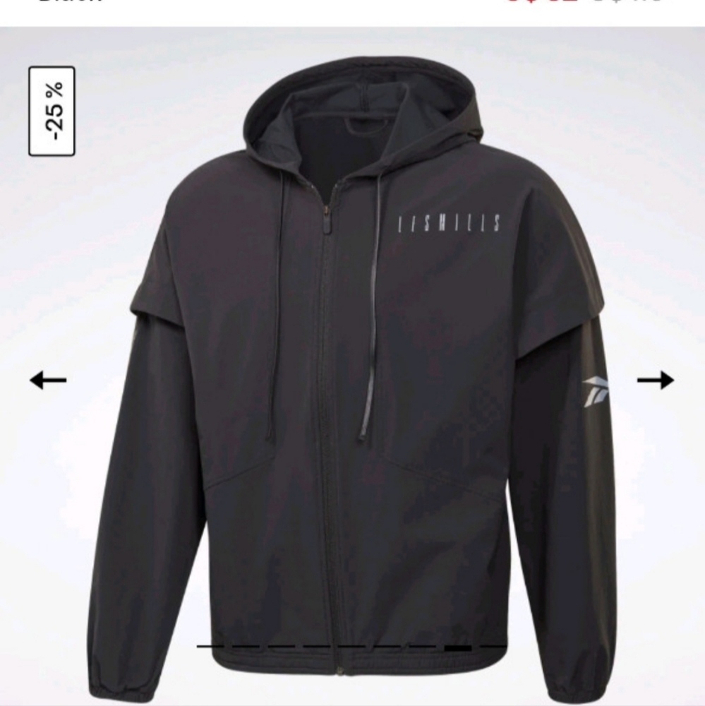 Reebok Bomber Unisex Jacket NWT